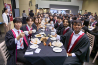 Students at High Table Dinner